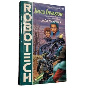 1985 ROBOTECH BOOK #10: INVID INVASION BY JACK McKIINNEY 3rd Generation del rey